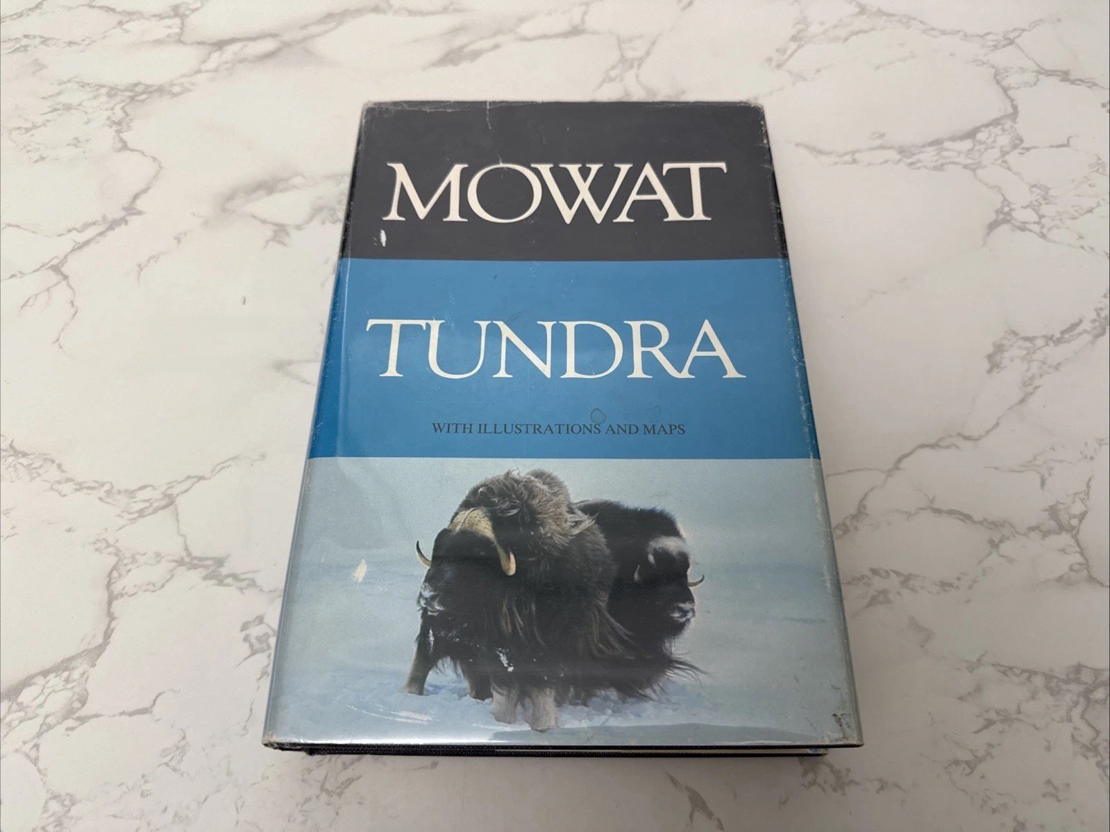 Tundra Farley Mowat 1973 1st Edition HC DJ McClelland & Stewart Arctic Nature…