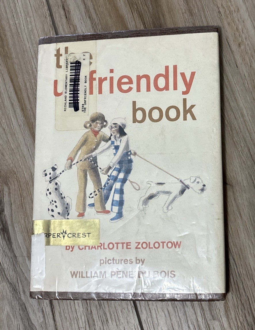 The Unfriendly Book by Charlotte Zolotow