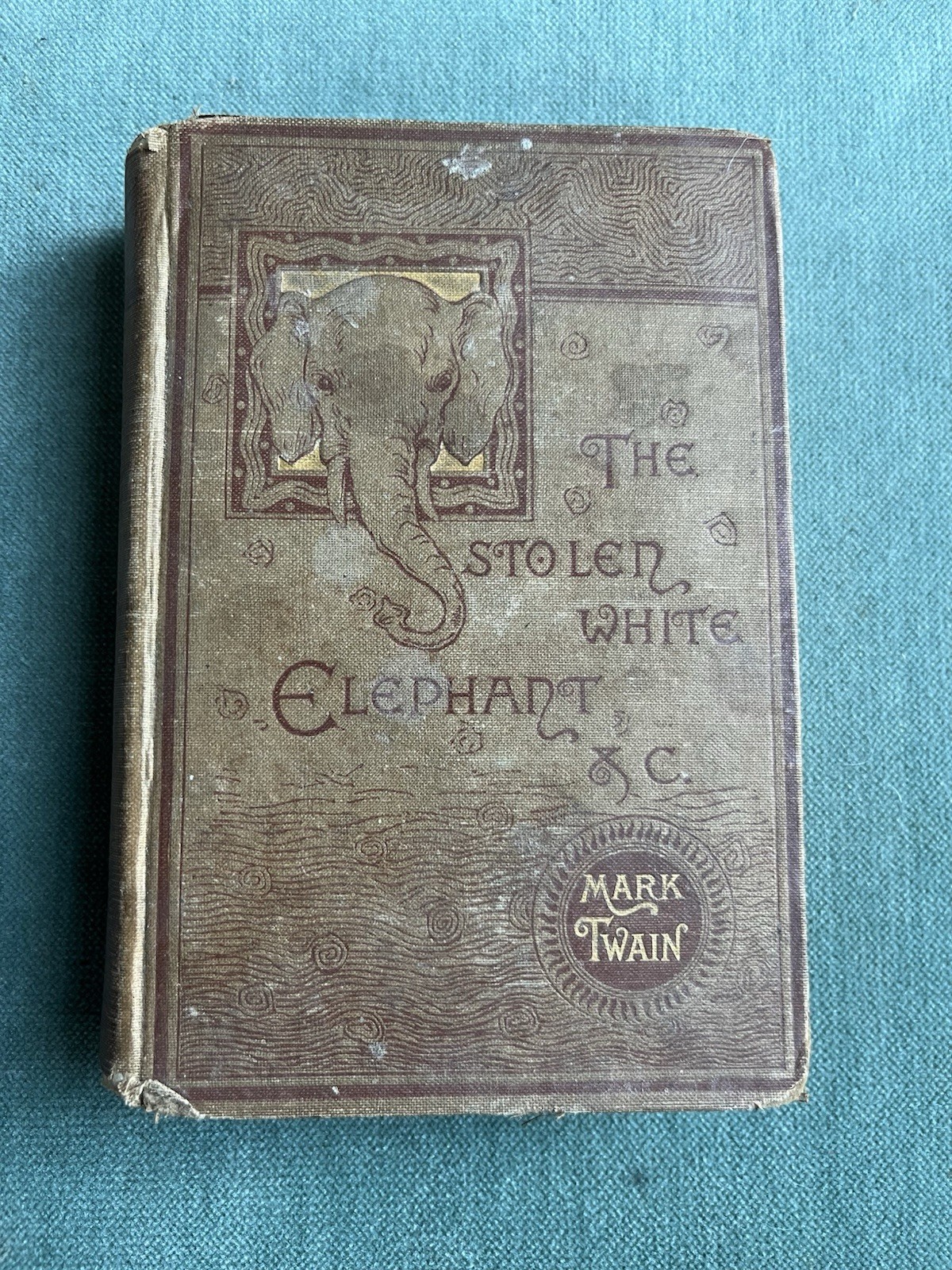 The Stolen White Elephant By Mark Twain, First Edition First State 1882