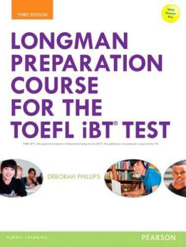 Longman Preparation Course for the TOEFL iBT Test with Answer Key – GOOD
