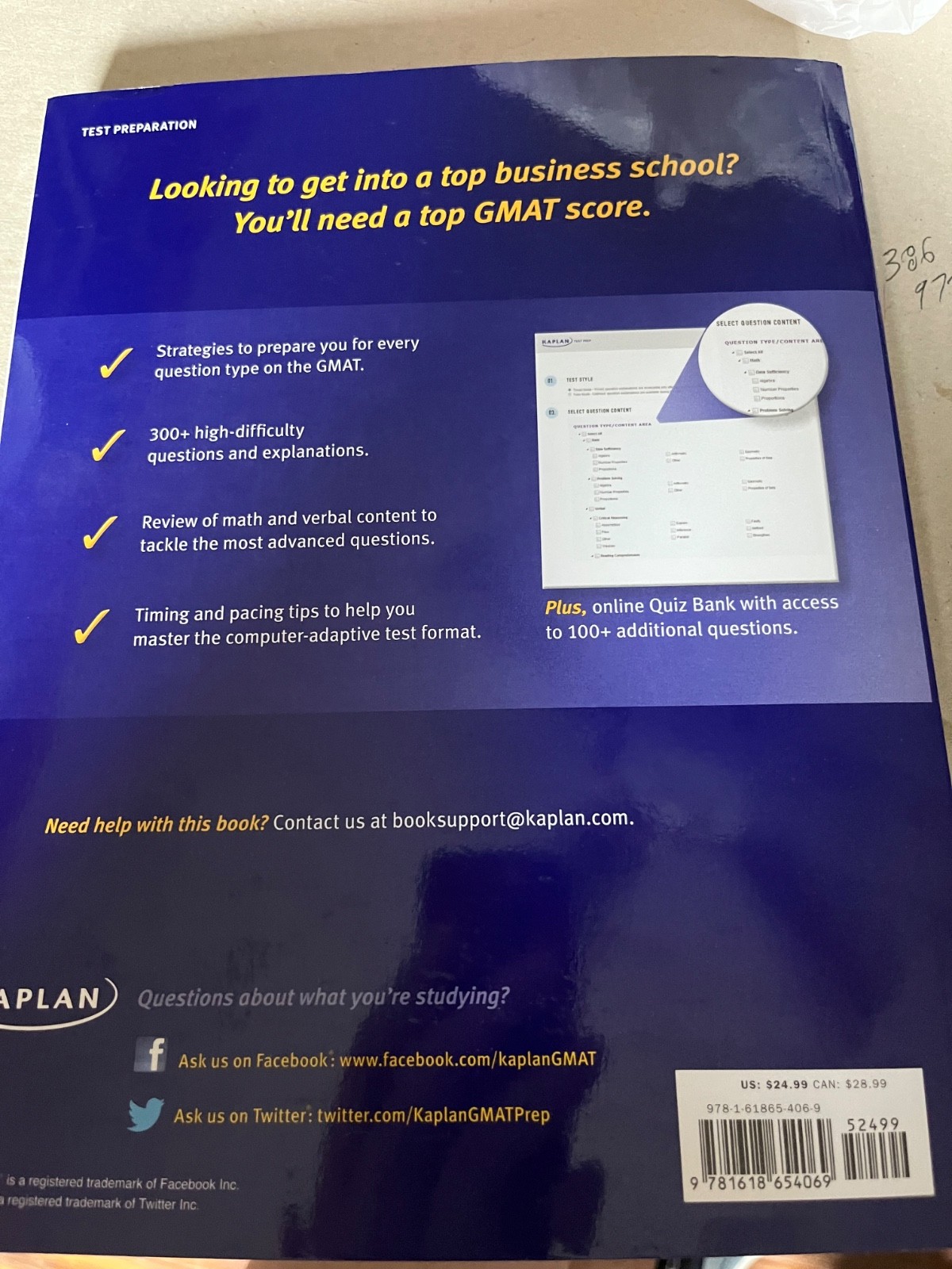 Kaplan Test Prep Ser.: Kaplan GMAT 800 : Advanced Prep for Advanced Students(New