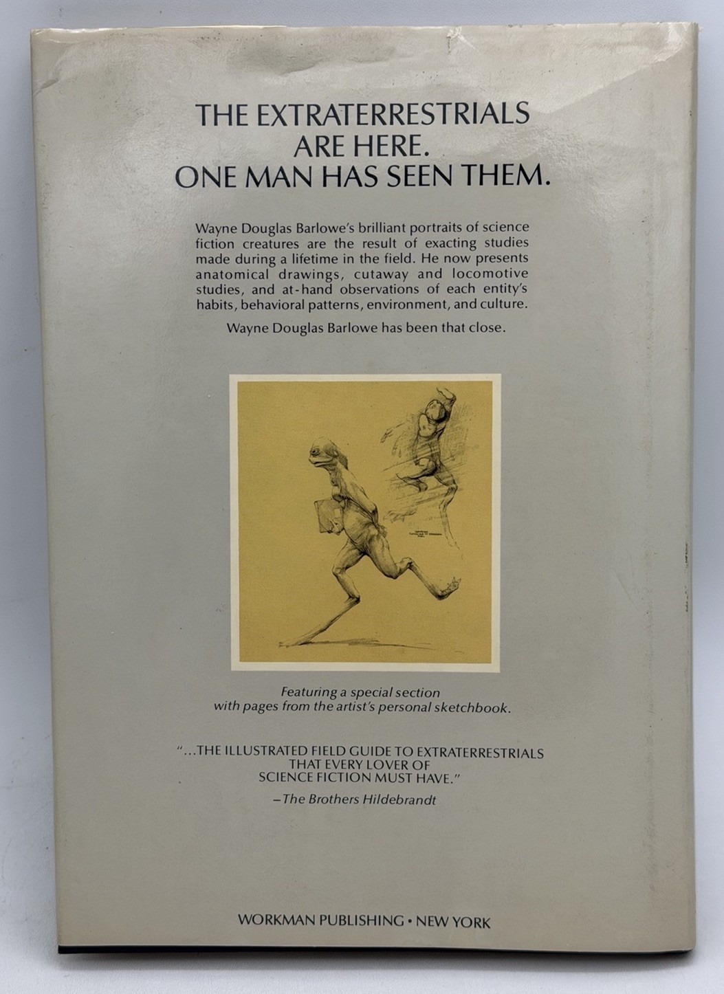 Barlowe’s Guide to Extra-Terrestrials 1979 Workman 1st Ed. SEE PHOTOS
