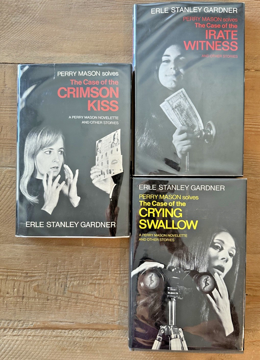 Erle Stanley Gardner 3 First Edition Perry Mason Books Posthumous HC DJ