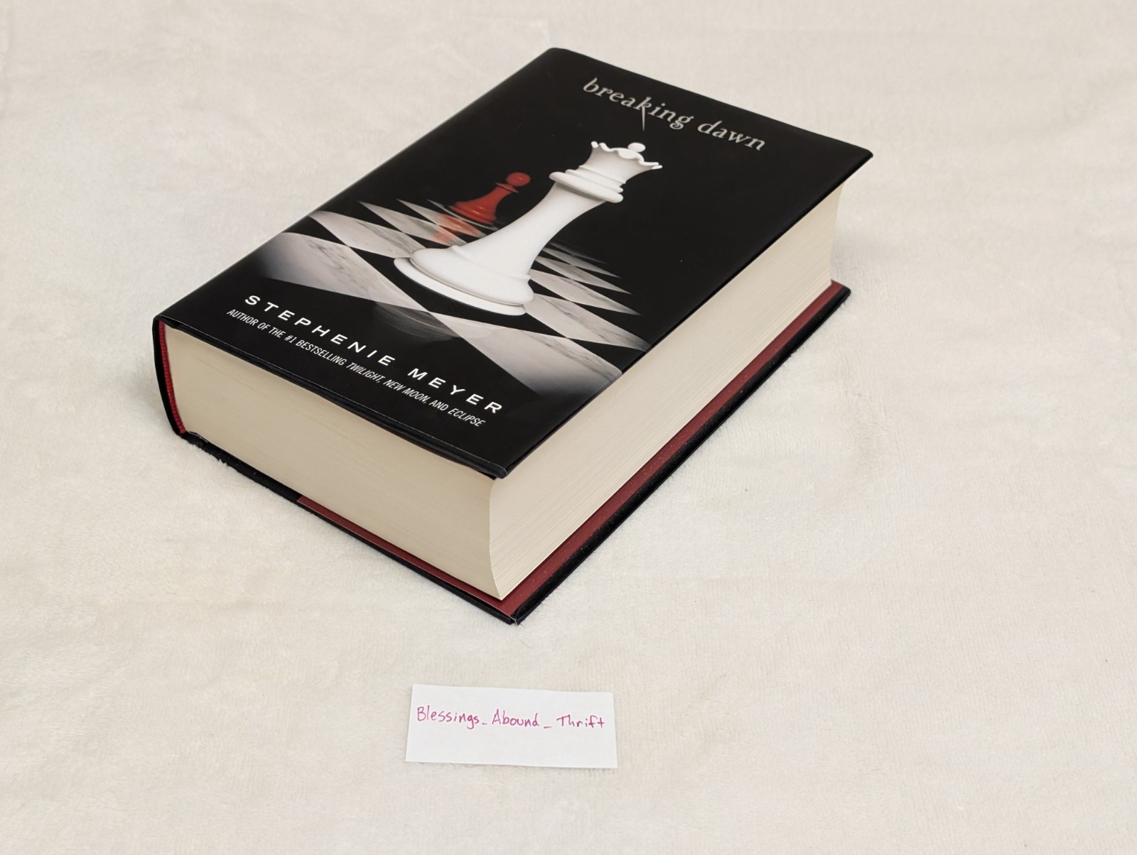 ❤️ Breaking Dawn – Signed by Stephenie Meyer ❤️ True First Edition / First Print