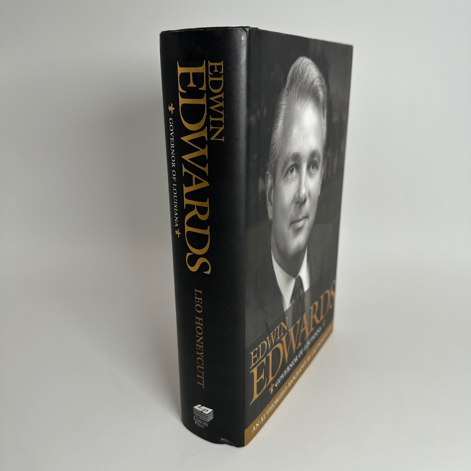 The Lisburn Press Edwin Edwards Biography Leo Honeycutt Signed Hardcover Black