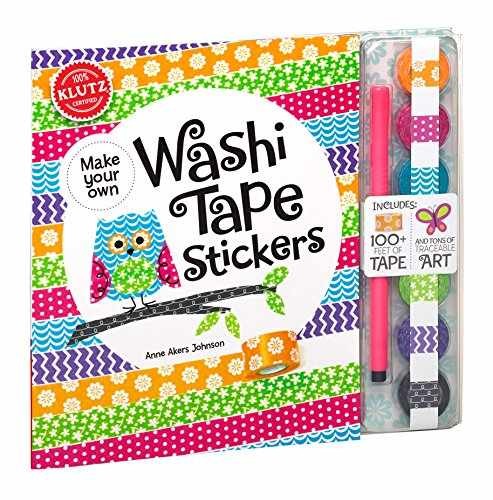 Make Your Own Washi Tape – Spiral-bound, by Akers Johnson Anne – Acceptable q