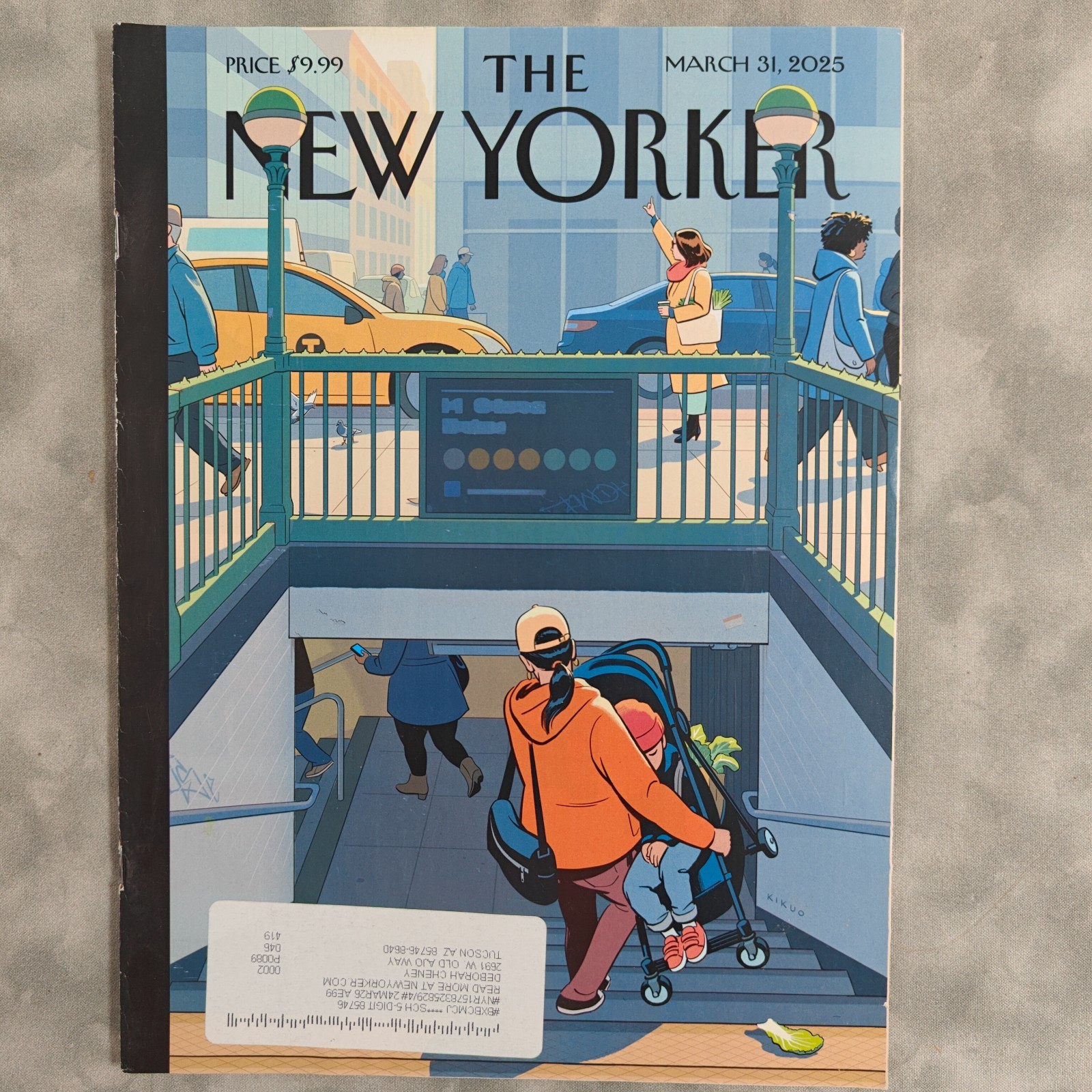 The New Yorker Magazine March 31 2025 Upstairs Downstairs 100th Issue