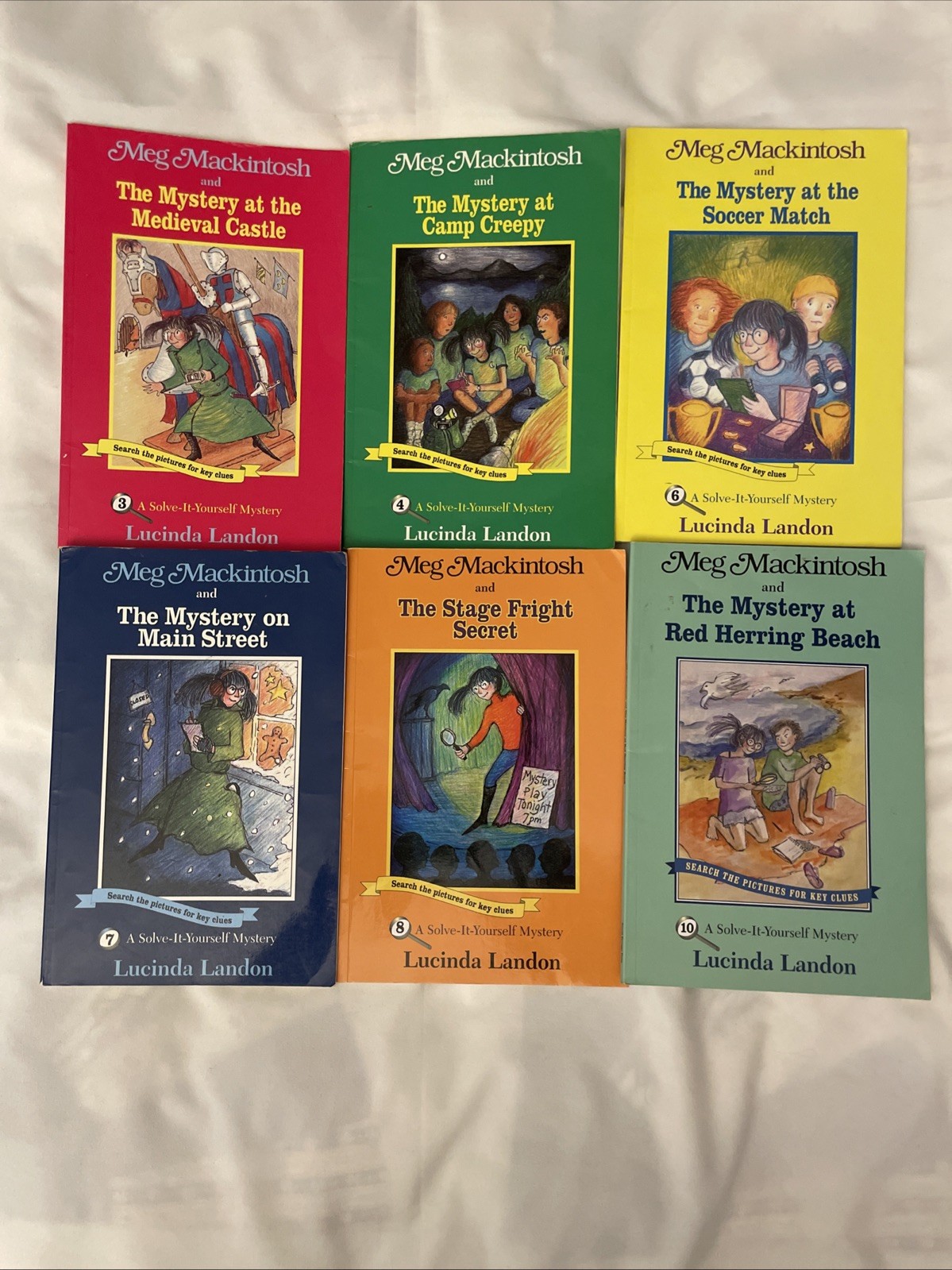 Meg Mackintosh Solve It Yourself Mysteries 6 Books Set By Lucinda Landon