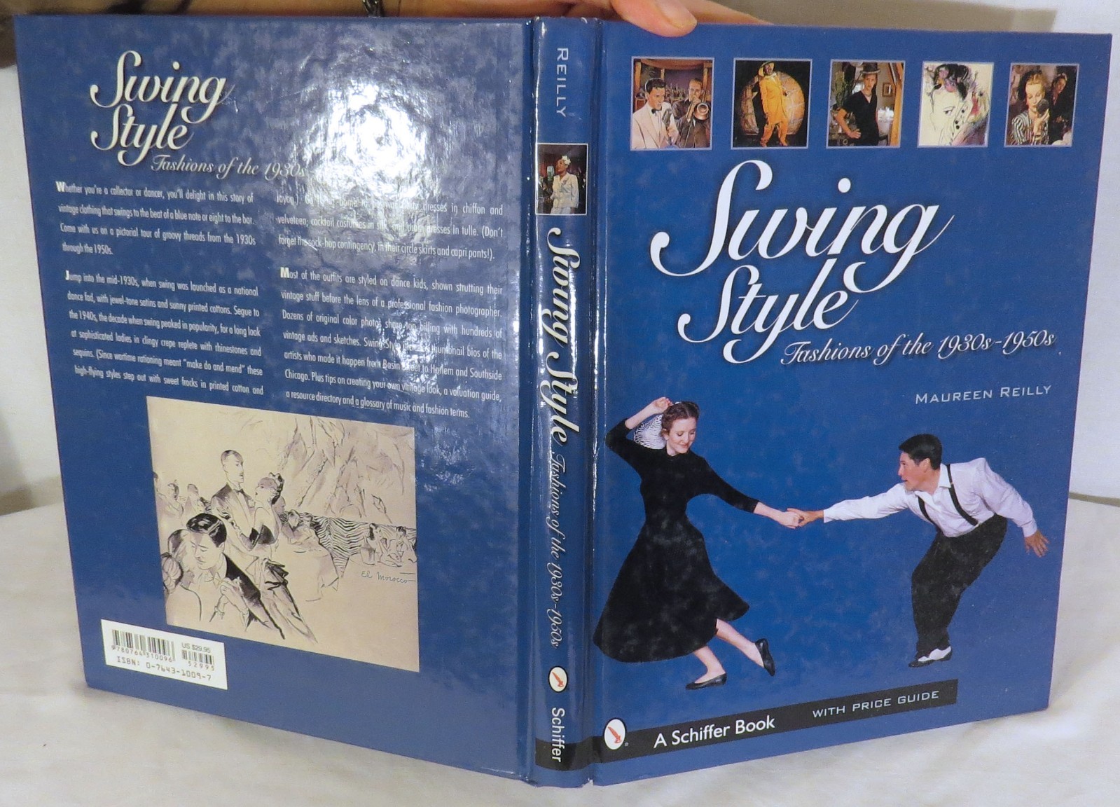 Swing Style Fashions of the 1980s-1950s by Maureen Reilly Hardcover