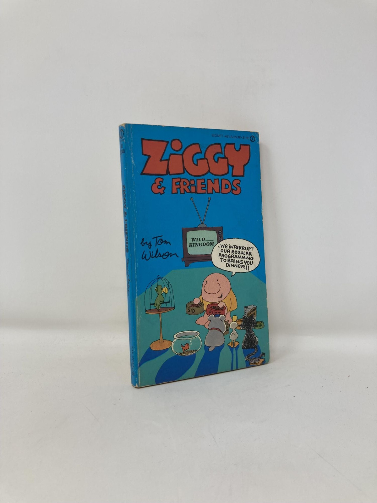 Ziggy and Friends by Tom Wilson First 1st Edition VG PB 1983