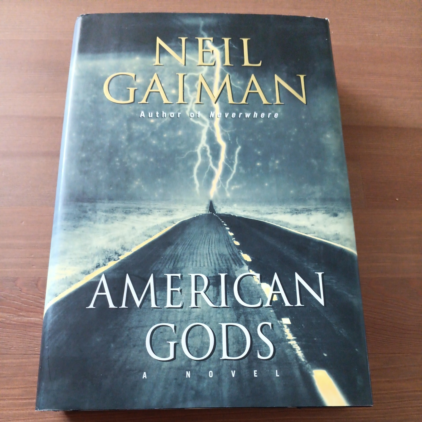 American Gods : A Novel by Neil Gaiman (2001, Hardcover) Signed First Edition.