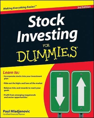 Stock Investing For Dummies – Paperback By Mladjenovic, Paul – GOOD