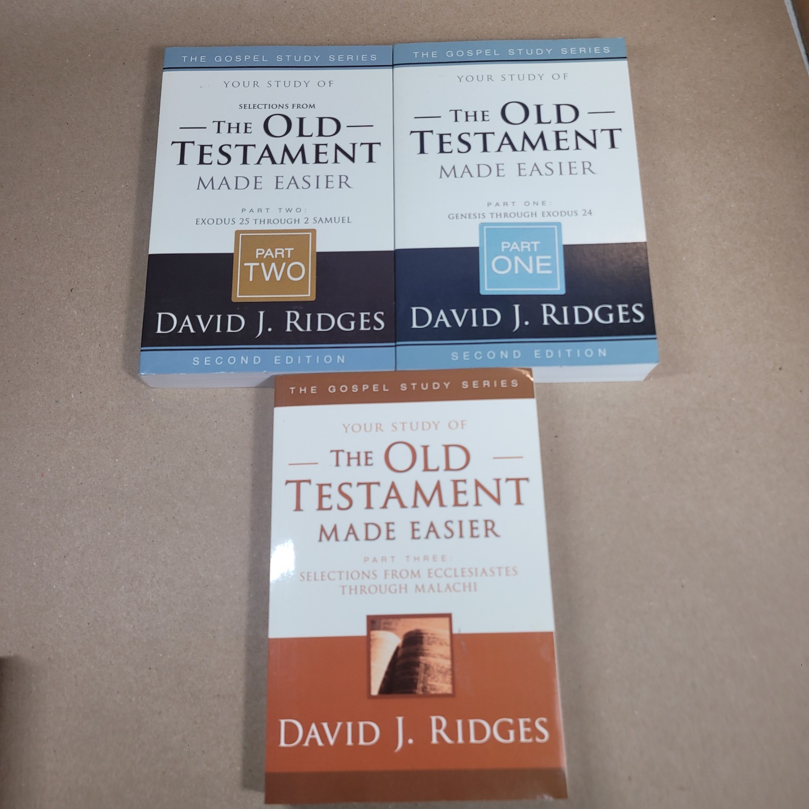 LDS Scriptures Study Made Easier Book Lot of 11 by David Ridges Testament Mormon