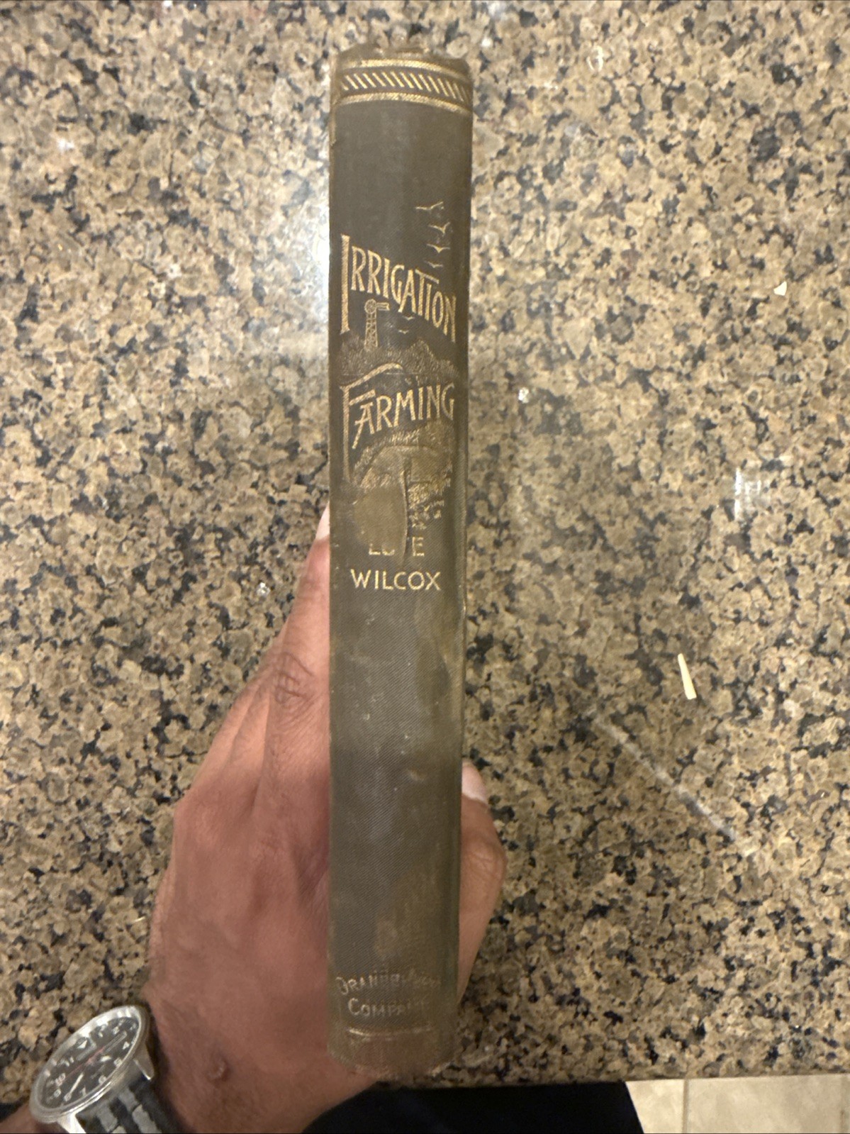 Irrigation Farming by Lucius Merle Wilcox RARE 1895 True 1st Edition Illustrated