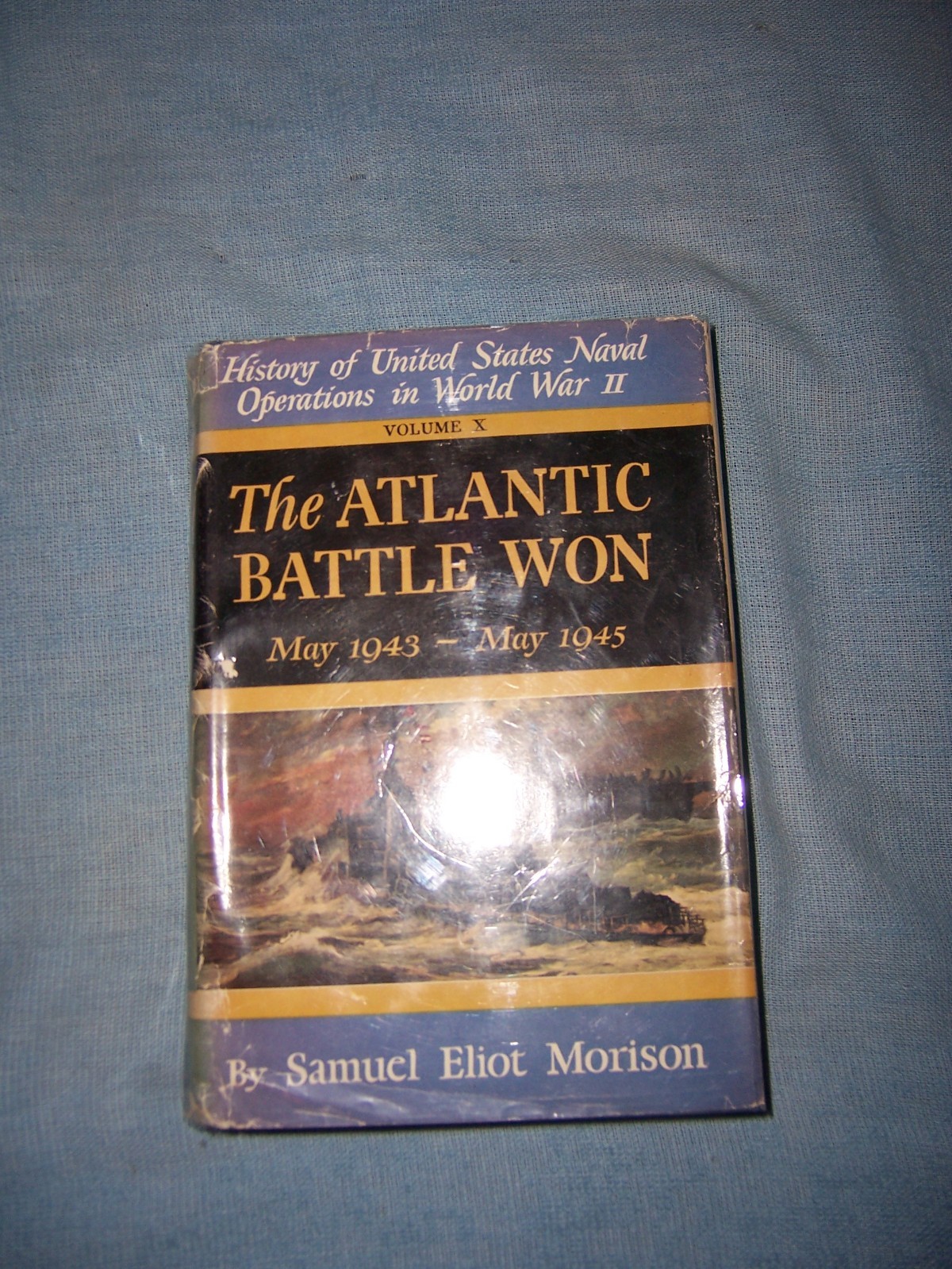 THE ATLANTIC BATTLE WON by S. E. Morison/1st Ed/HCDJ/Military/War/WWII 1939-45