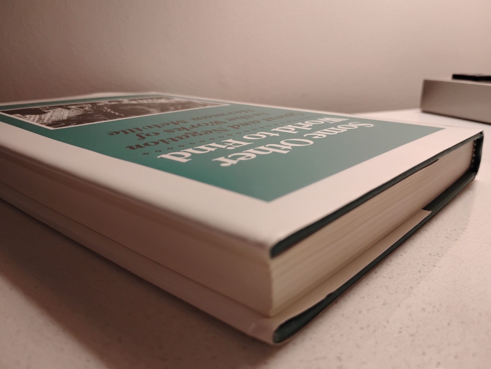 Signed Bruce Grenberg To Bernard Rosenthal, Some Other World to Find MELVILLE HC