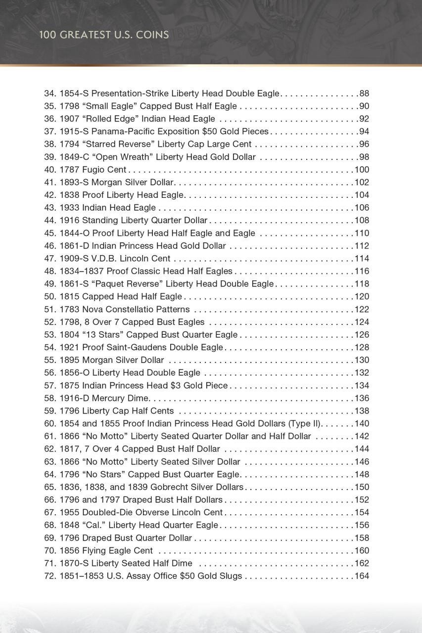 New 100 Greatest Modern US Coins New 6th Edition 6×9″ Coin Collector Gift