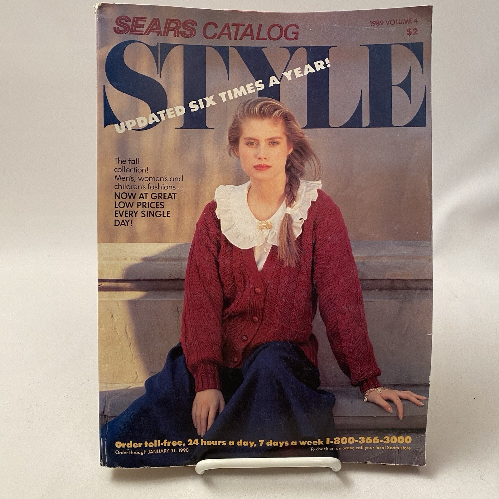 Sears Catalog Style 1989 Volume 4 Fall Collection Fashion Clothing Baby Kids