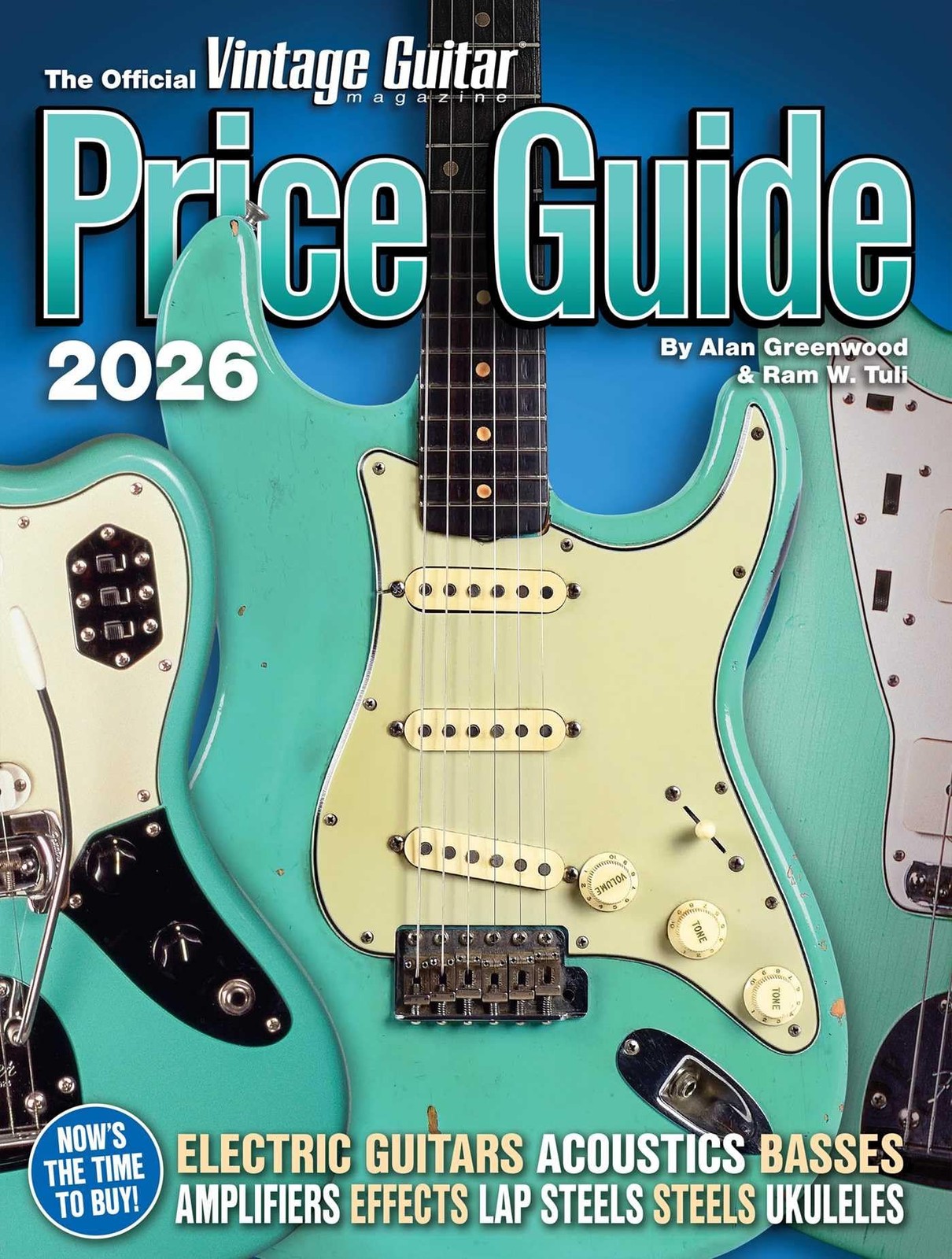 The Official Vintage Guitar Magazine Price Guide 2026 by Alan Greenwood