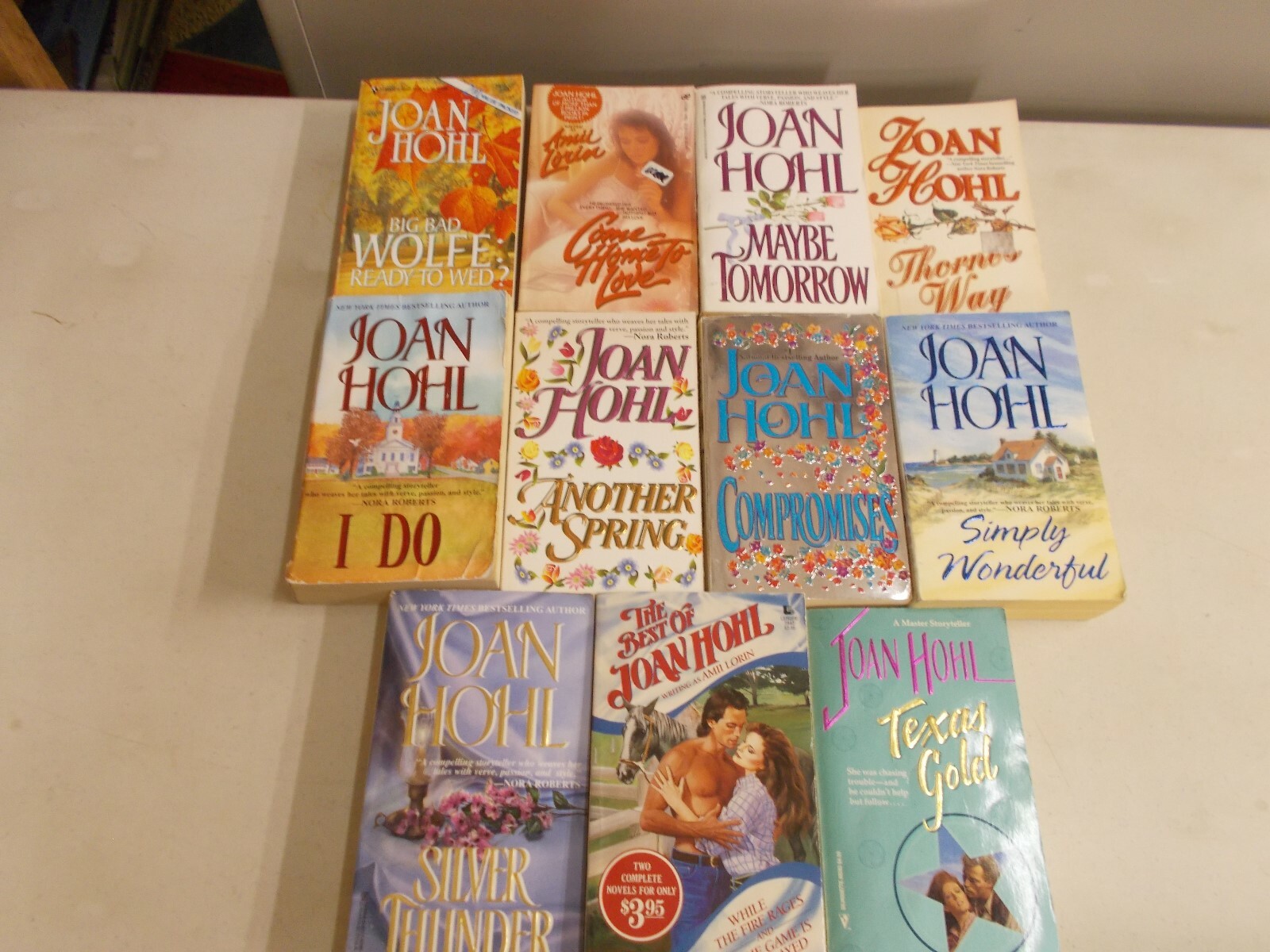 11 JOAN HOHL # CONTEMPORARY ROMANCE WONDERFUL THUNDER COMPROMISES SPRING