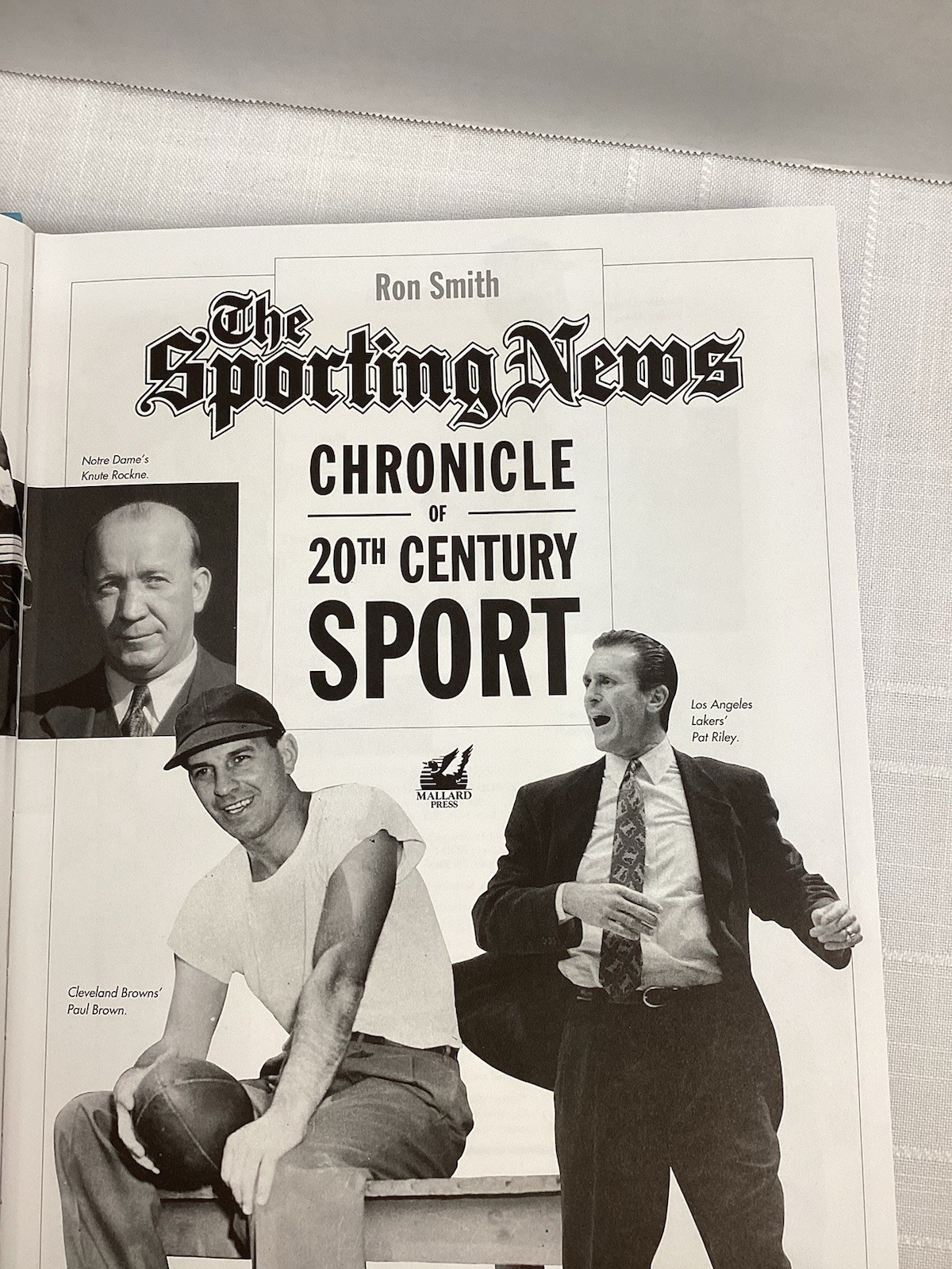 The Sporting News : Chronicle of Twentieth Century Sport by Ron Smith 1900s-1992
