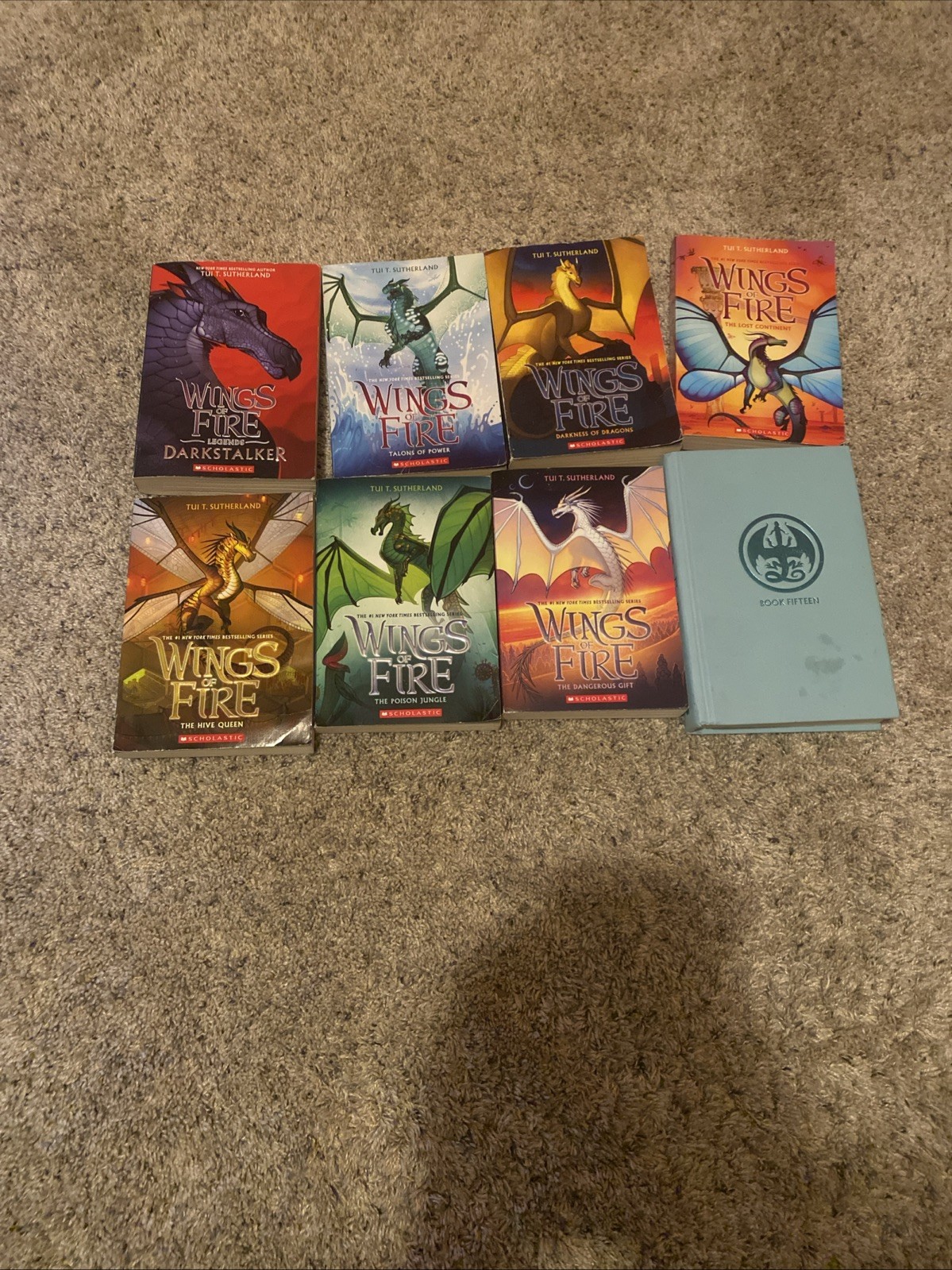 Tui T. Sutherland Wings Fire Series Lot