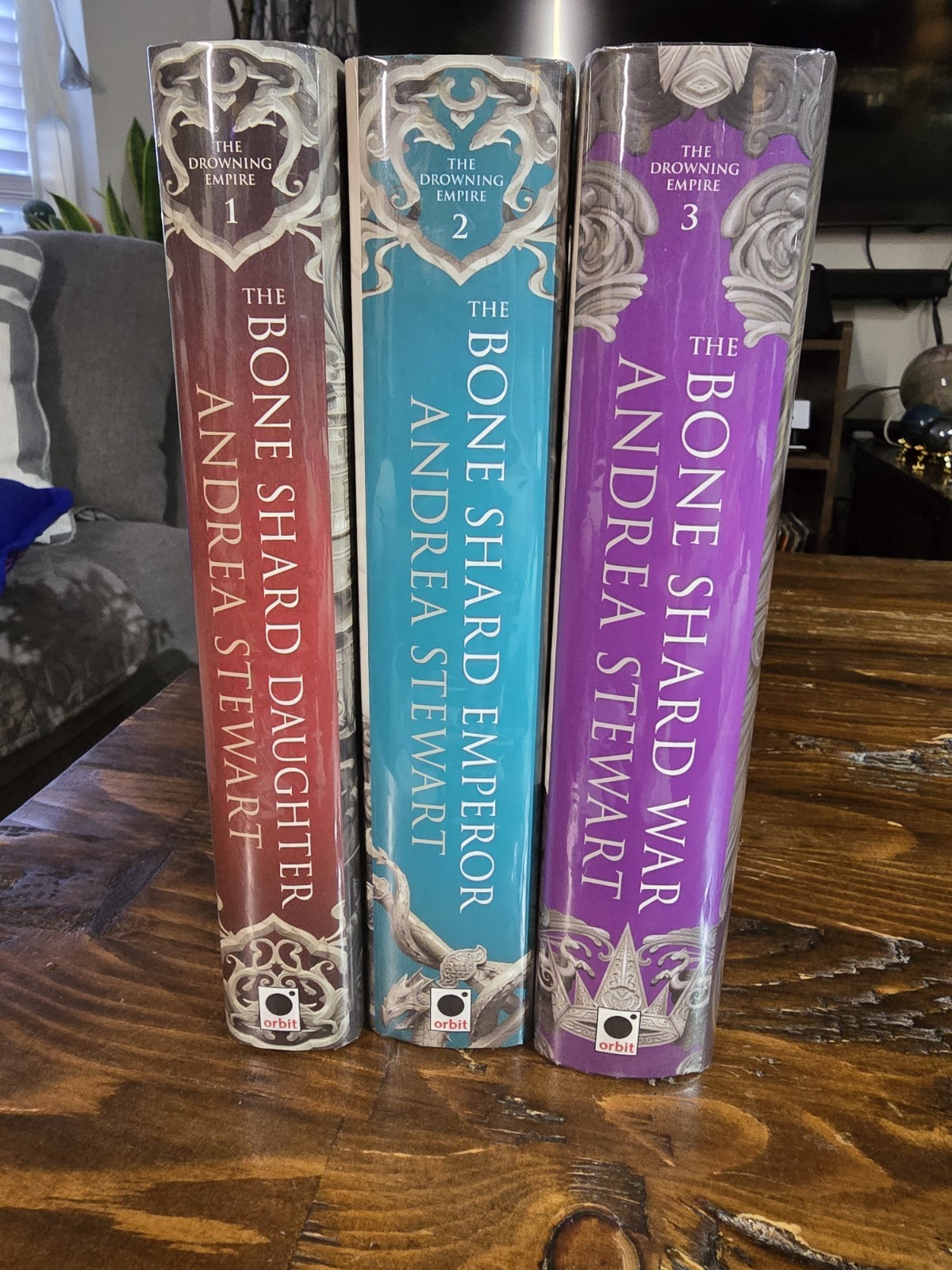 The Drowning Empire By Andrea Stewart Goldsboro Edition Numbered Sprayed Edges