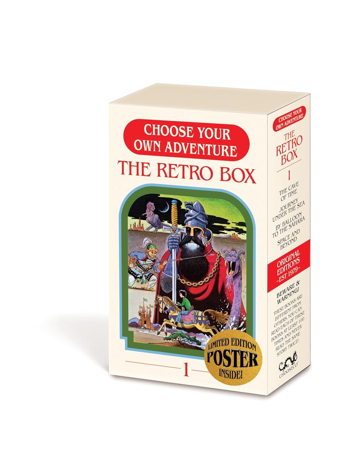 The Retro Box Paperback by Edward Packard