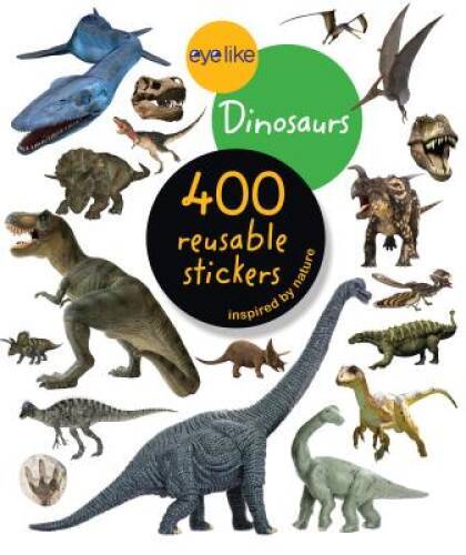 Eyelike Stickers: Dinosaurs – Paperback By Workman Publishing – VERY GOOD