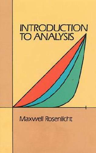 Introduction to Analysis (Dover Books on Mathematics) – Paperback – GOOD