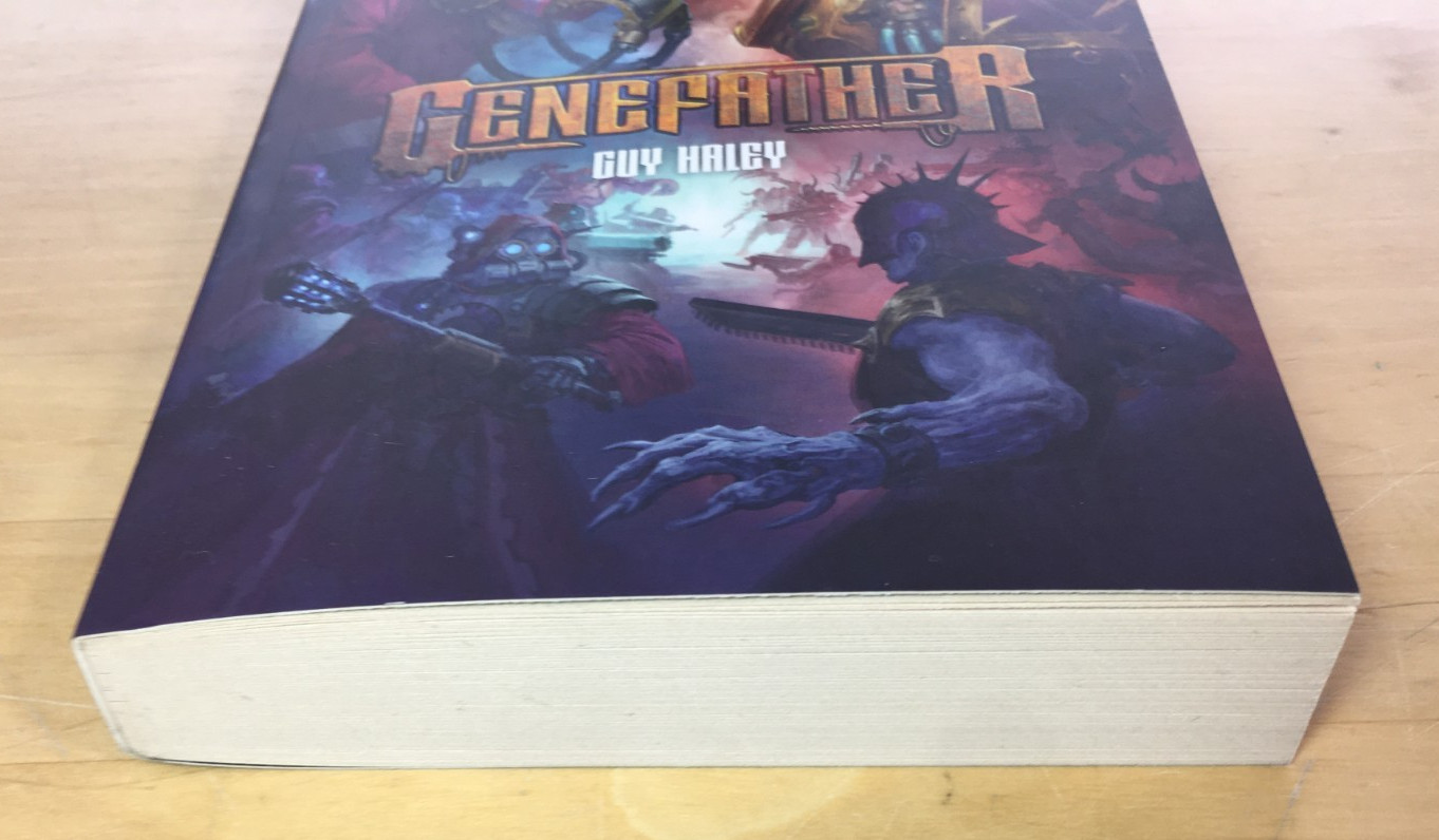 Genefather by Guy Haley – 2024, Paperback, Warhammer 40k Black Library – New