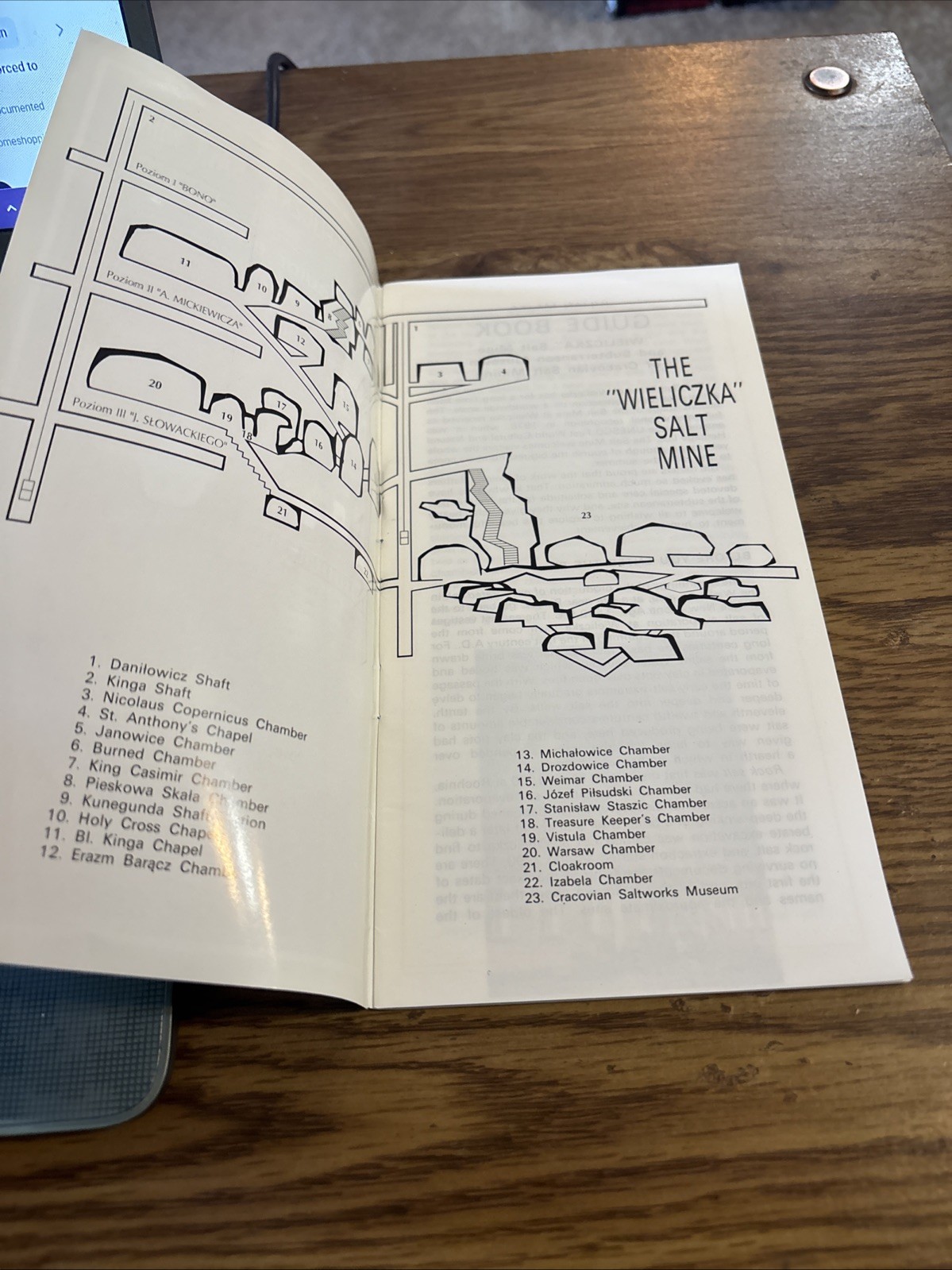 The Wieliczka Salt Mine Guide Book 1997 , 48 Pages