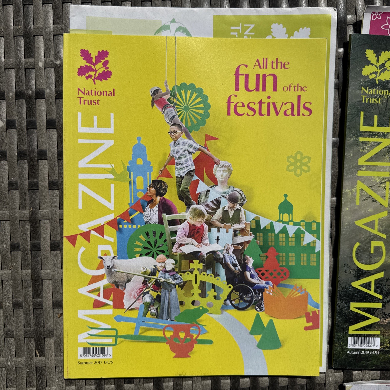 National Trust Magazines X4