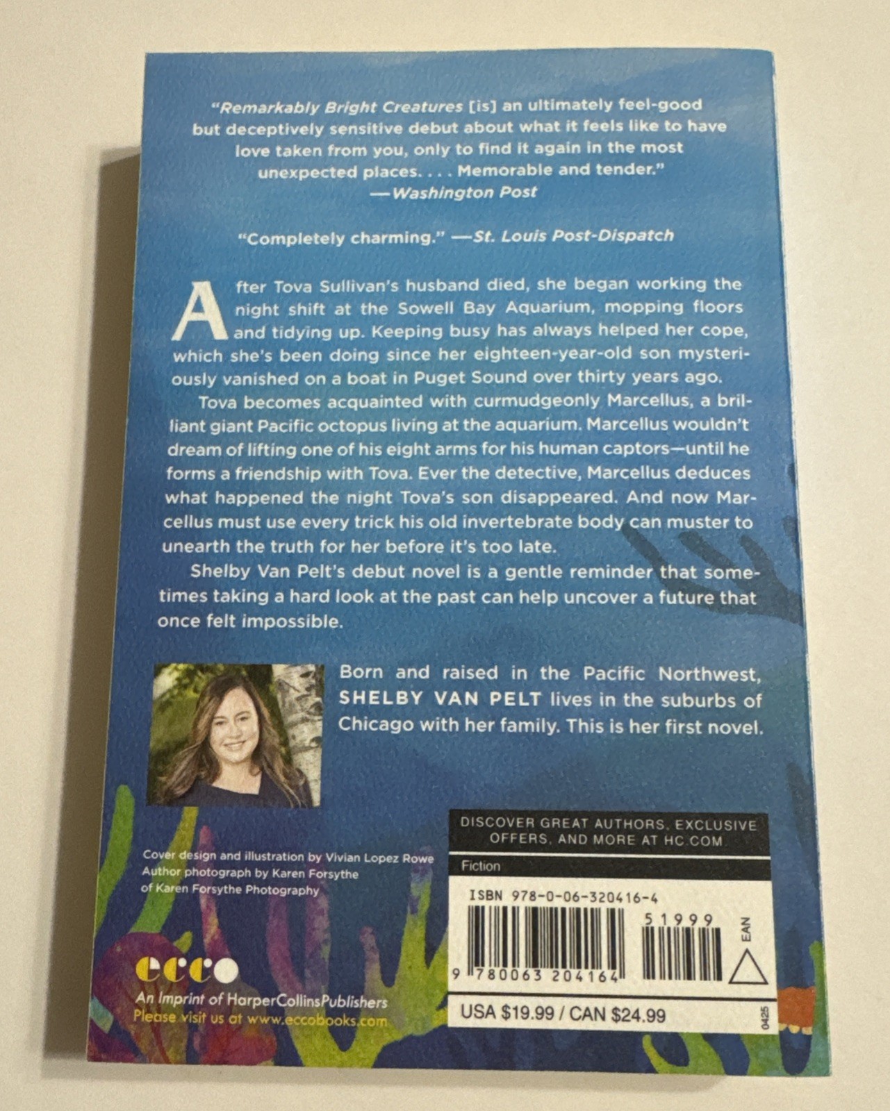Remarkably Bright Creatures : A Novel by Shelby Van Pelt (2025, Trade Paperback)