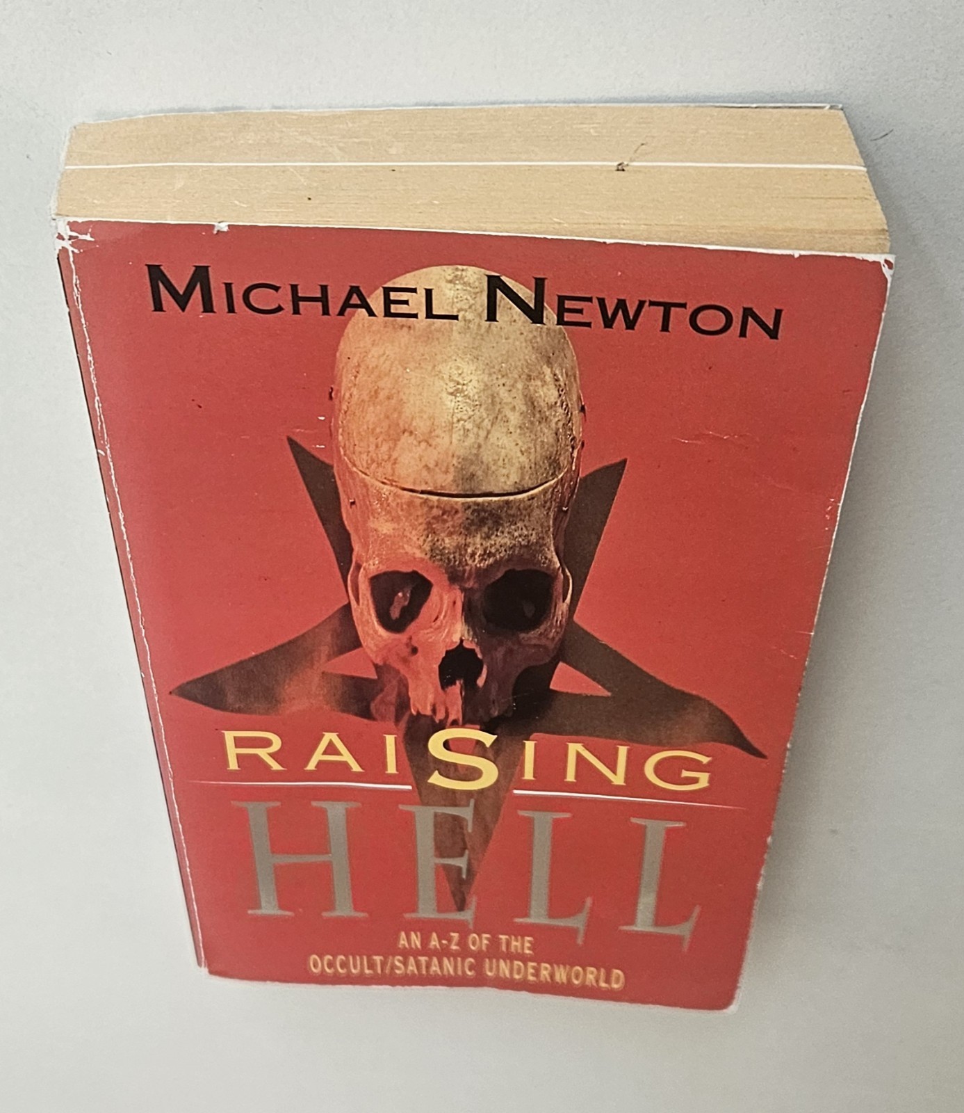 Raising Hell Encyclopedia of Devil Worship Satanic Crime Newton UK Ed PB 1994