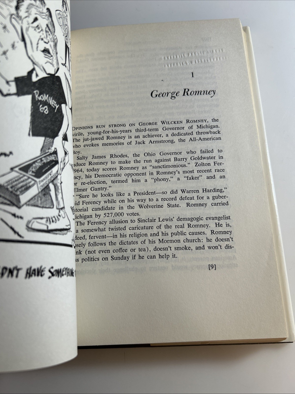 Rare ? Countdown ‘68 Profiles for the Presidency Schechter Presidential 2928
