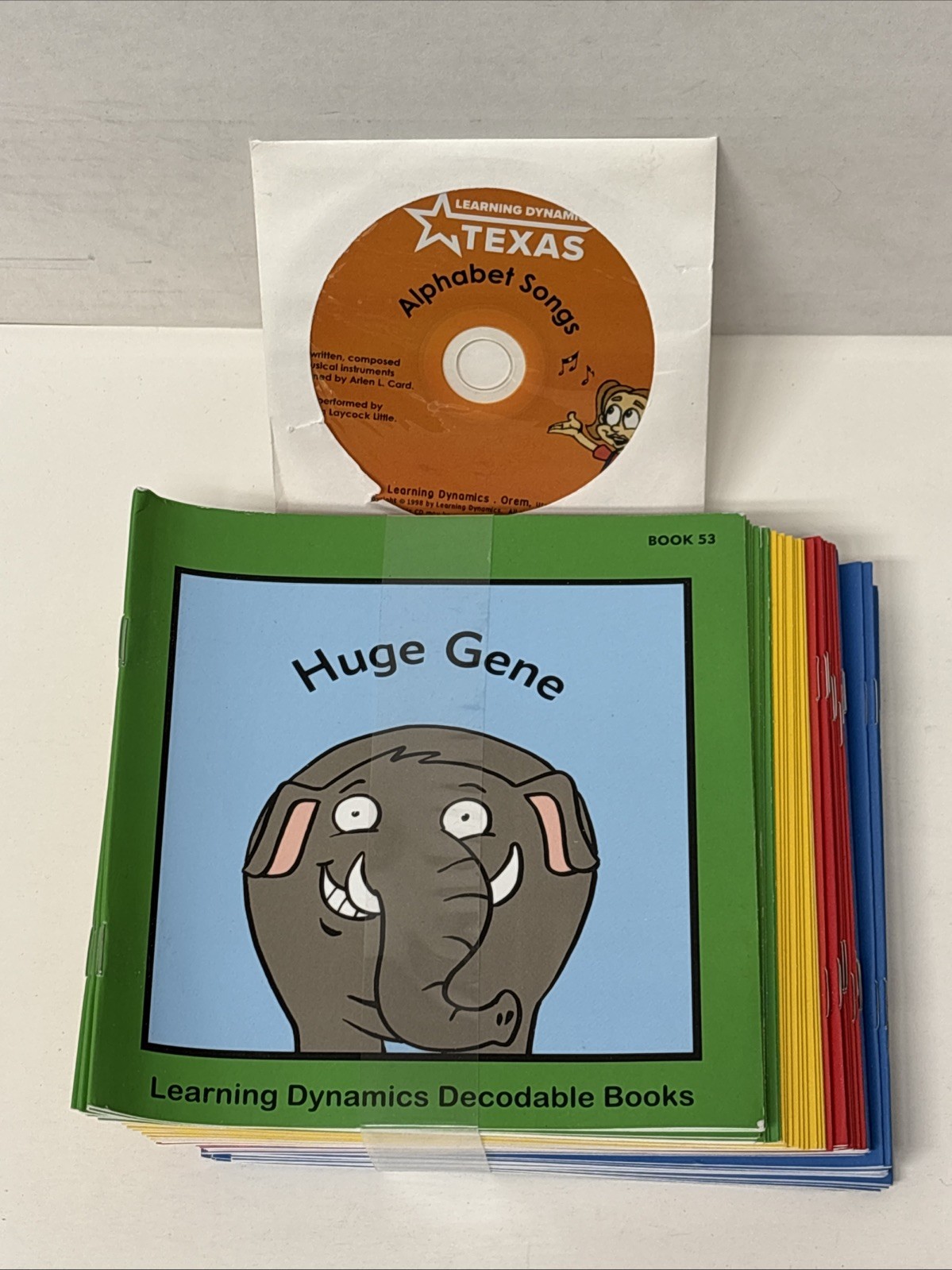 Learning Dynamics Decodable Books (1-53) + Alphabet Songs CD