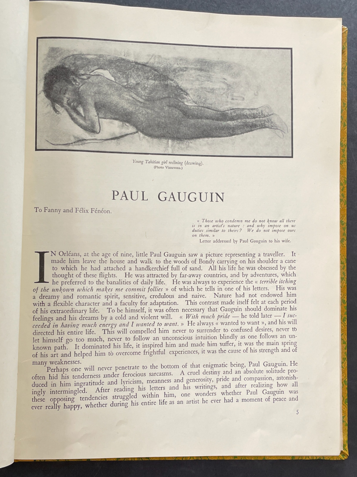 Gauguin by John Rewald Hyperion Press 1949 Photogravure plates Ex-Library