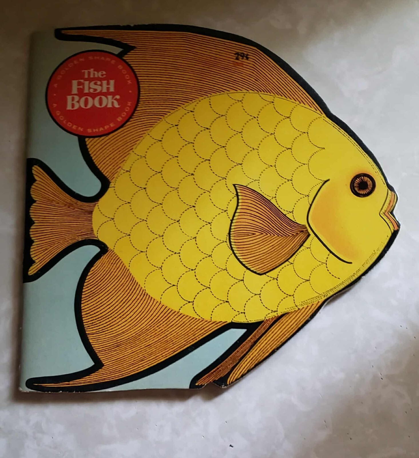 Vintage The Fish Book by Dick Martin – A Golden Shape Book 1964 Golden Press NY