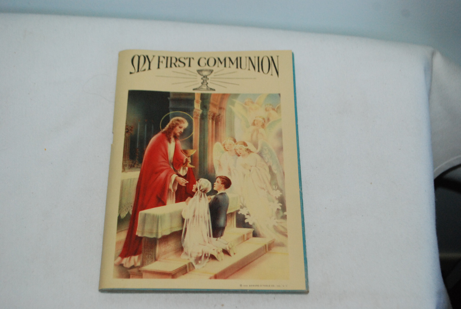 1958 Vintage Childrens Holy Communion Preparation Prayer Book My First Communion