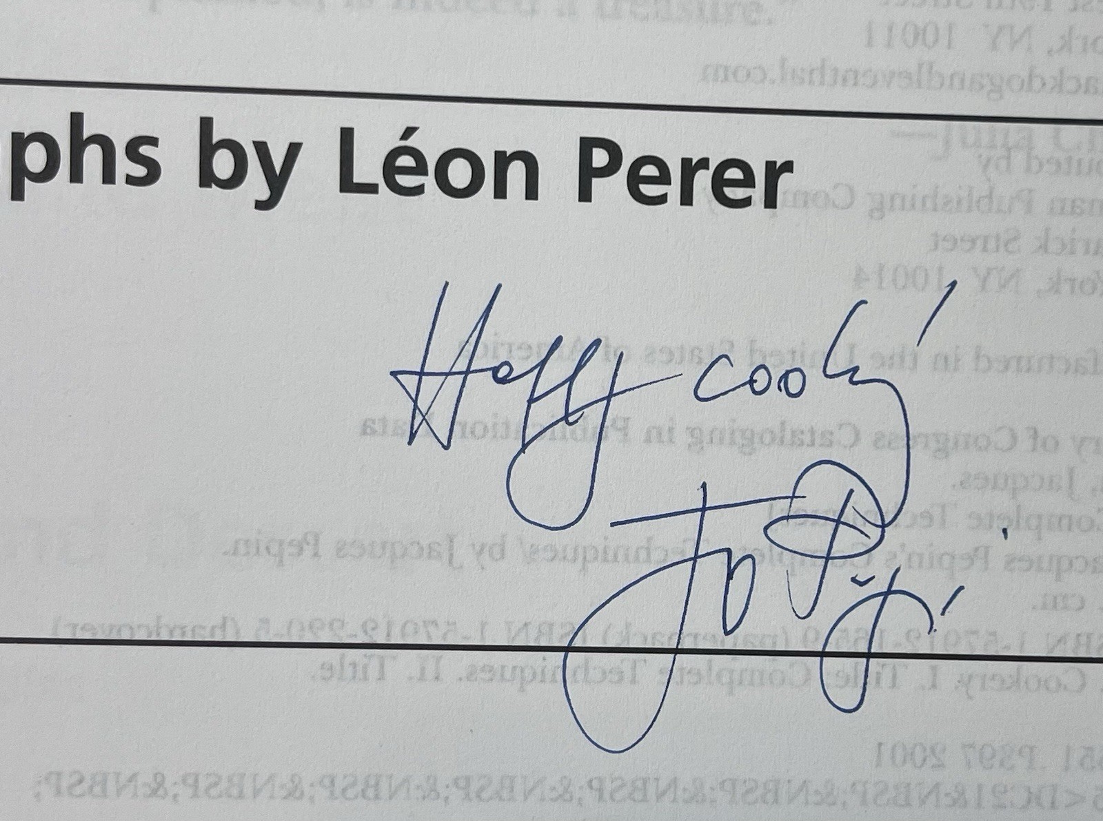 Jacques Pepin’s Complete Techniques: More Than 1,000 Preparations ..Signed 2001
