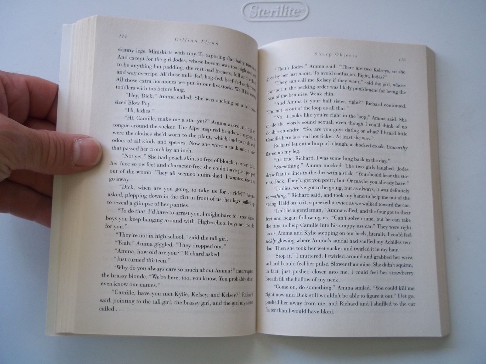 SHARP OBJECTS Gillian Flynn Softcover BOOK 2006 / 2012 NY Times Bestseller