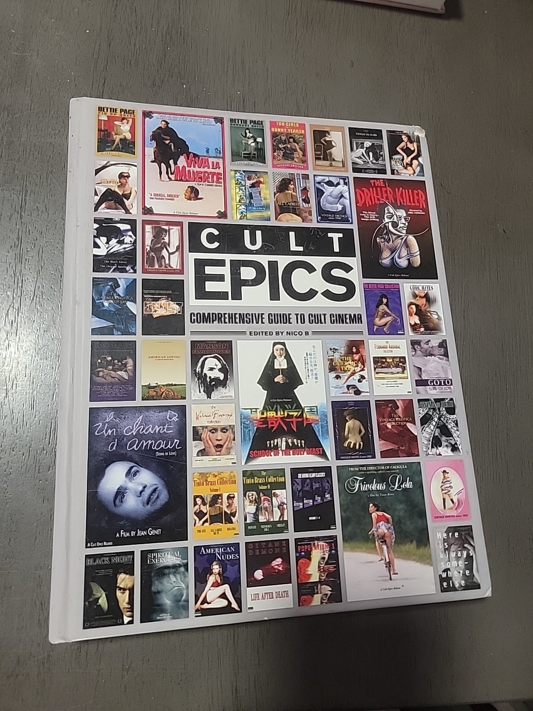 CULT EPICS – Comprehensive Guide to Cult Cinema Hard Cover Limited Edition Book