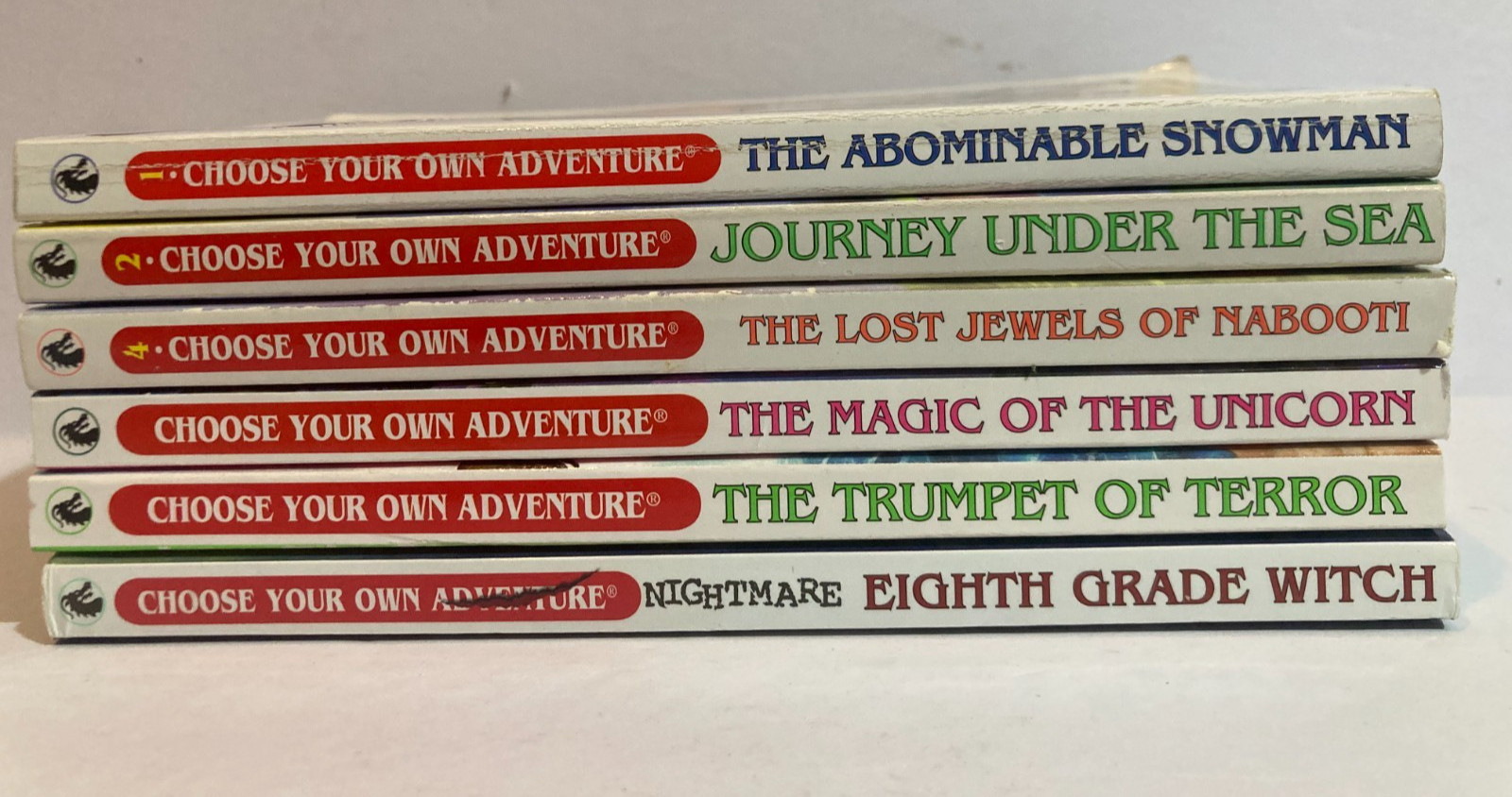 Lot CHOOSE YOUR OWN ADVENTURE chapter R A MONTGOMERY Chooseco NIGHTMARE lot of 6