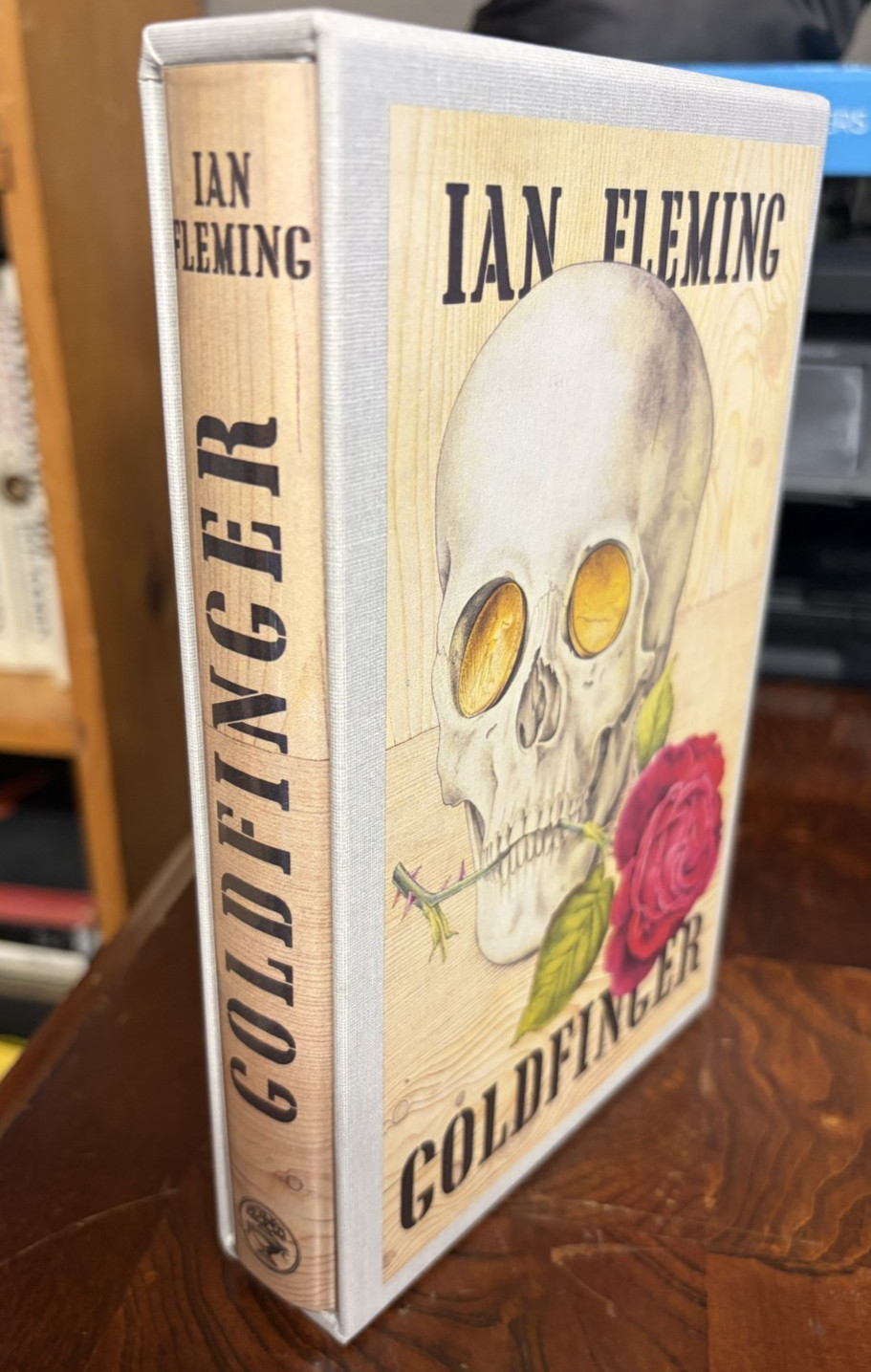 First Editions Library Goldfinge by Ian Fleming HBDJ in Slipcase Facsimile