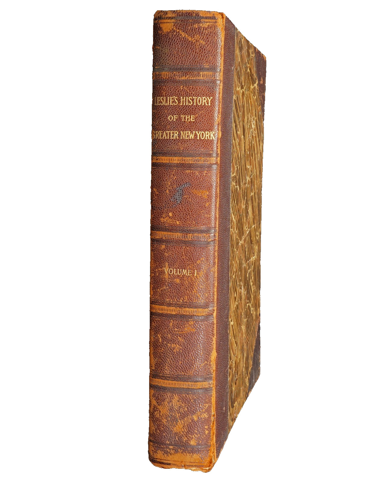 Leslie’s History of the Greater New York, Vol. 1 by Daniel Van Pelt – 1898