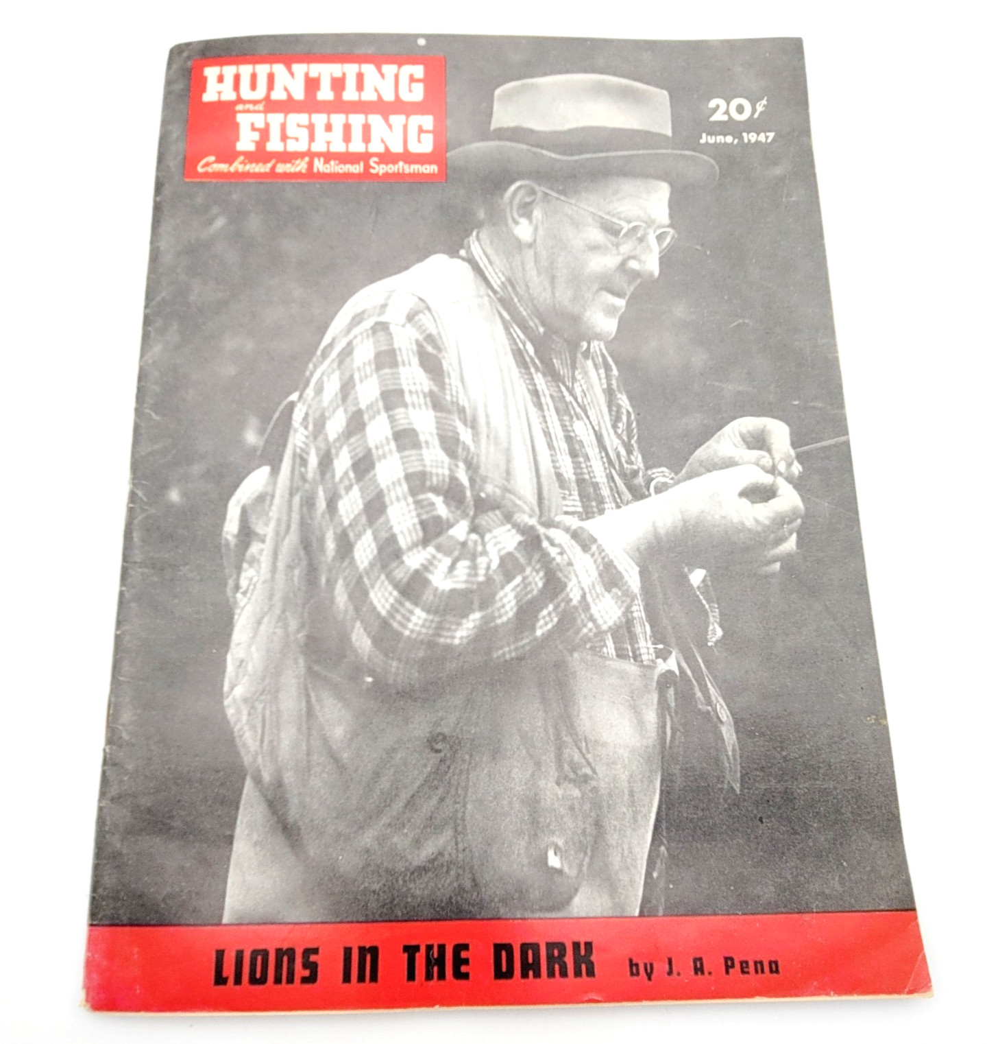 Vintage 1947 Hunting and Fishing Magazine June National Sportsman Outdoors