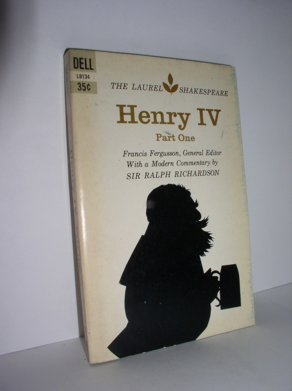 Laurel Shakespeare Henry IV Part 1 by Fergusson (Dell #LB134, 1st Prnt,Nov.1959
