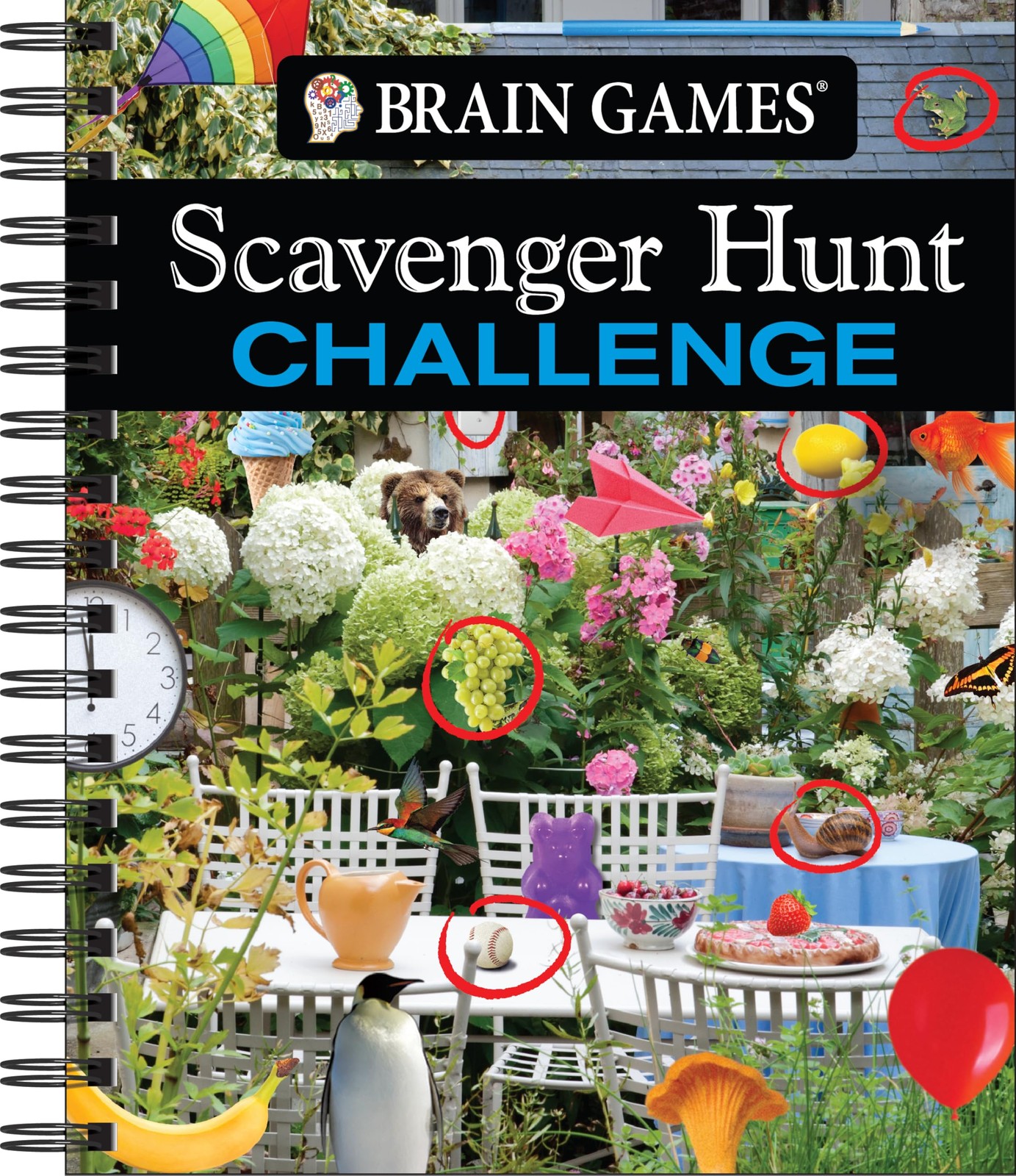 Brain Games – Scavenger Hunt Challenge (Volume 2) – spiral_bound Publication…