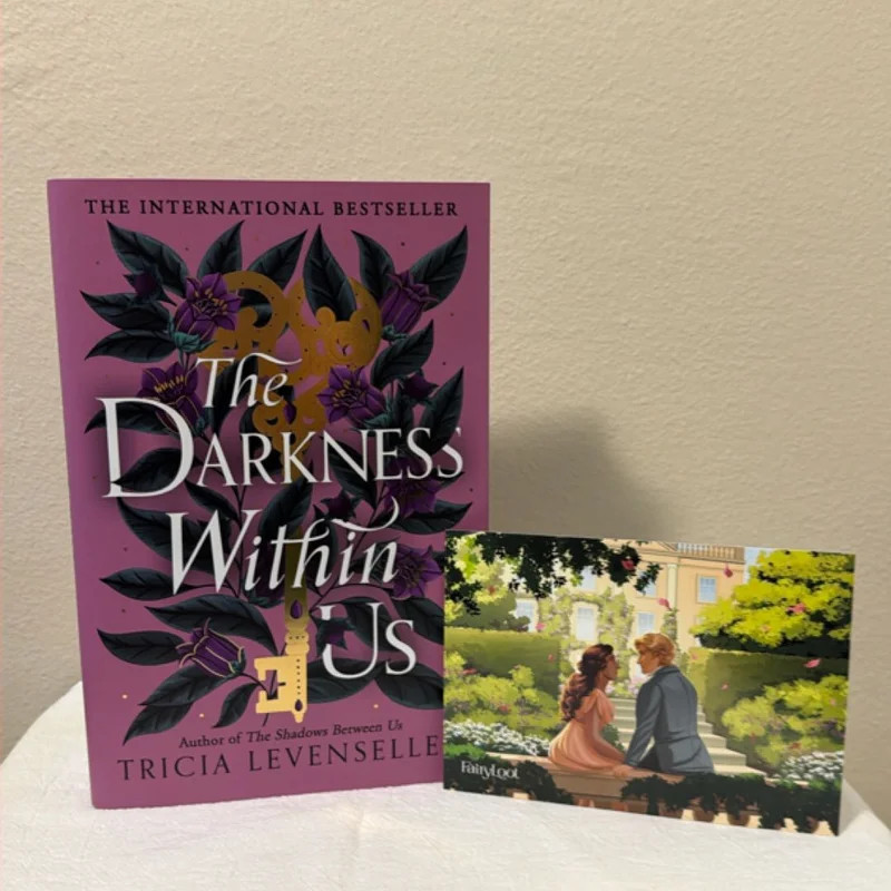 FAIRYLOOT “THE DARKNESS WITHIN US” by TRICIA LEVENSELLER *EXCLUSIVE EDITION HC*